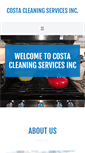 Mobile Screenshot of costacleaningservices.com